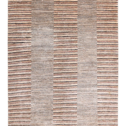 Modcar 4' 9" X 6' 5" Hand Knotted Wool Rug 4' 9" X 6' 5" (145 X 196) / Multi / Wool