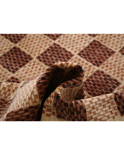 Modcar 5' 4" X 6' 8" Hand Knotted Wool Rug 5' 4" X 6' 8" (162 X 203) / Beige / Wool