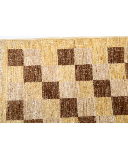 Modcar 6' 9" X 9' 7" Hand Knotted Wool Rug 6' 9" X 9' 7" (206 X 292) / Beige / Wool