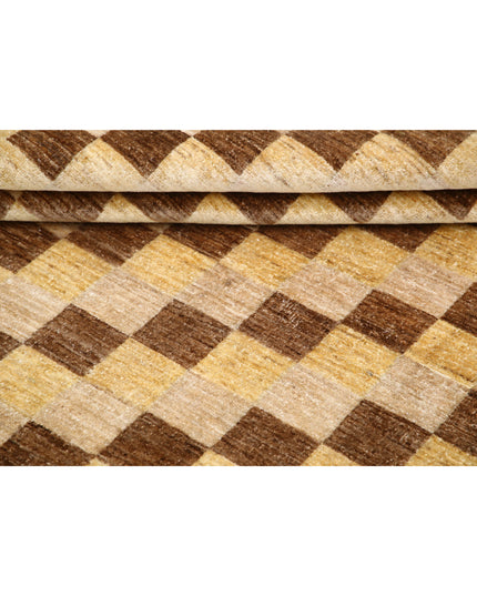 Modcar 6' 9" X 9' 7" Hand Knotted Wool Rug 6' 9" X 9' 7" (206 X 292) / Beige / Wool