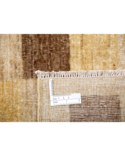 Modcar 6' 9" X 9' 7" Hand Knotted Wool Rug 6' 9" X 9' 7" (206 X 292) / Beige / Wool