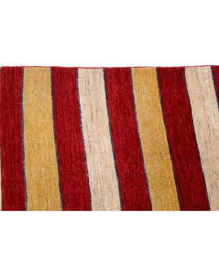 Modcar 6' 8" X 8' 1" Hand Knotted Wool Rug 6' 8" X 8' 1" (203 X 246) / Beige / Wool