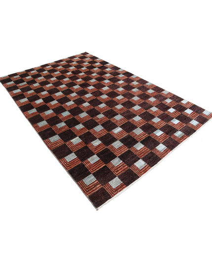 Modcar 5' 8" X 8' 5" Hand Knotted Wool Rug 5' 8" X 8' 5" (173 X 257) / Multi / Wool