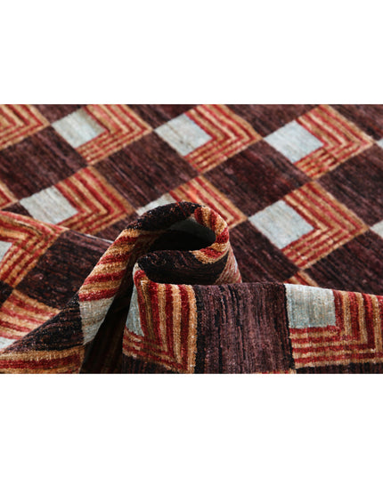 Modcar 5' 8" X 8' 5" Hand Knotted Wool Rug 5' 8" X 8' 5" (173 X 257) / Multi / Wool