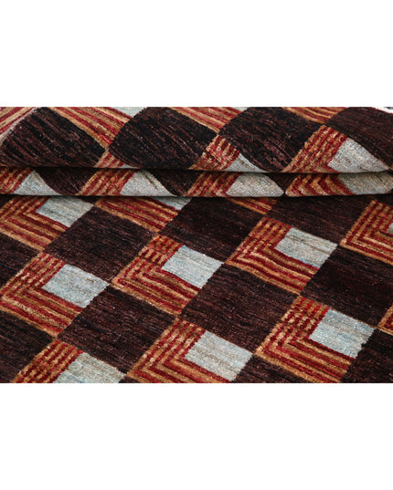 Modcar 5' 8" X 8' 5" Hand Knotted Wool Rug 5' 8" X 8' 5" (173 X 257) / Multi / Wool