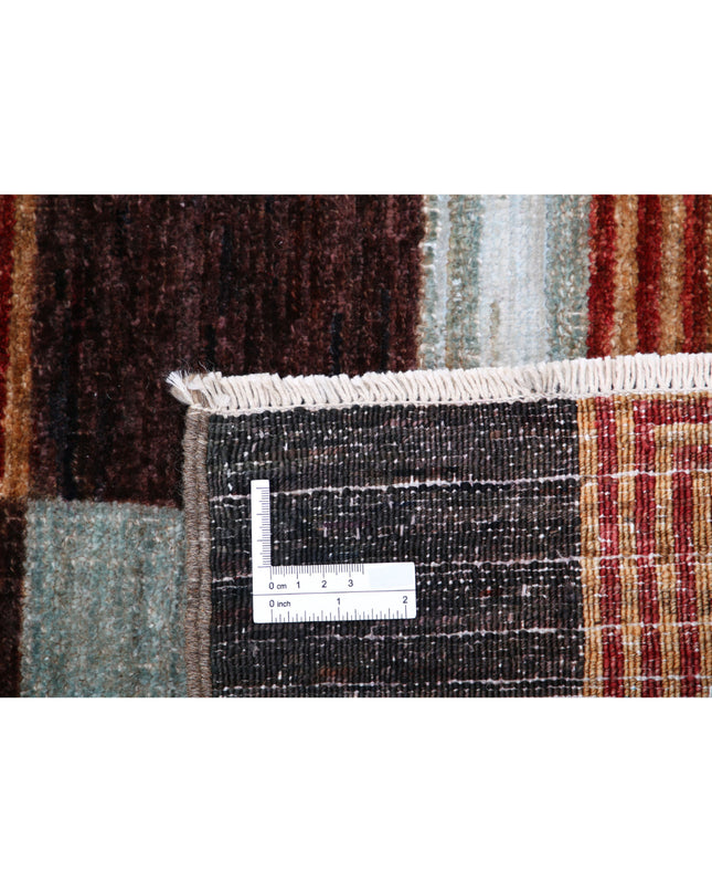 Modcar 5' 8" X 8' 5" Hand Knotted Wool Rug 5' 8" X 8' 5" (173 X 257) / Multi / Wool