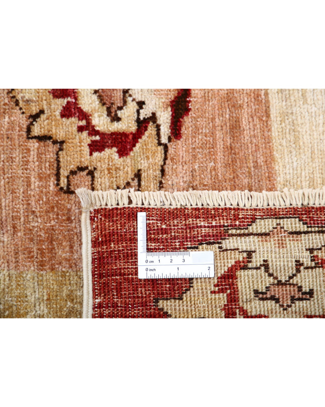 Modcar 6' 1" X 9' 5" Hand Knotted Wool Rug 6' 1" X 9' 5" (185 X 287) / Beige / Wool