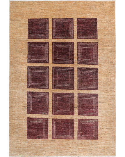 Modcar 5' 1" X 7' 8" Hand Knotted Wool Rug 5' 1" X 7' 8" (155 X 234) / Multi / Wool