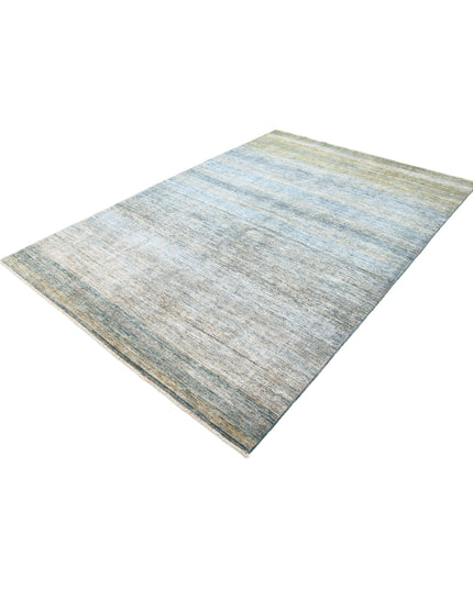 Modcar 6' 0" X 8' 10" Hand Knotted Wool Rug 6' 0" X 8' 10" (183 X 269) / Multi / Wool