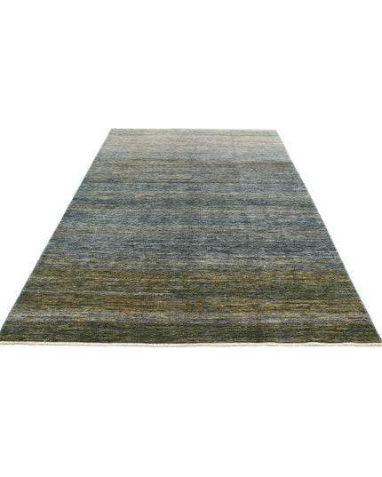 Modcar 6' 0" X 8' 10" Hand Knotted Wool Rug 6' 0" X 8' 10" (183 X 269) / Multi / Wool