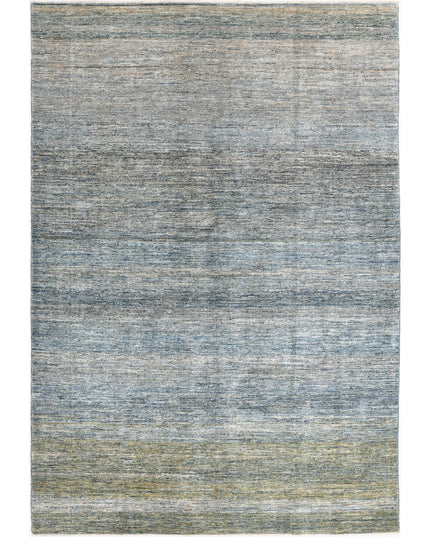 Modcar 6' 0" X 8' 10" Hand Knotted Wool Rug 6' 0" X 8' 10" (183 X 269) / Multi / Wool