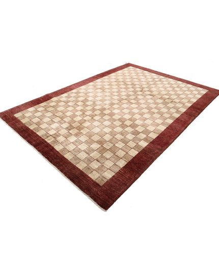 Modcar 6' 7" X 9' 4" Hand Knotted Wool Rug 6' 7" X 9' 4" (201 X 284) / Multi / Wool