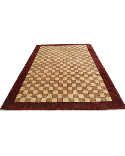 Modcar 6' 7" X 9' 4" Hand Knotted Wool Rug 6' 7" X 9' 4" (201 X 284) / Multi / Wool