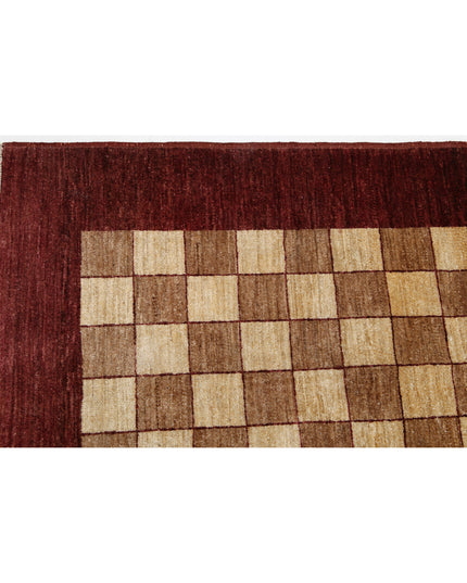 Modcar 6' 7" X 9' 4" Hand Knotted Wool Rug 6' 7" X 9' 4" (201 X 284) / Multi / Wool