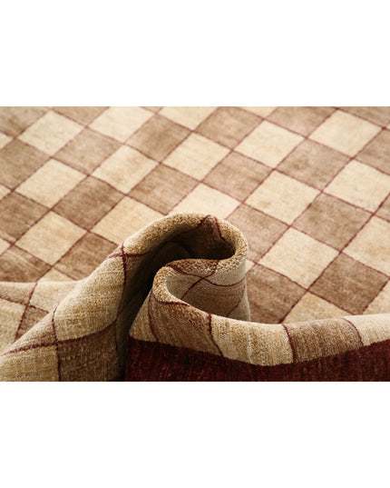 Modcar 6' 7" X 9' 4" Hand Knotted Wool Rug 6' 7" X 9' 4" (201 X 284) / Multi / Wool