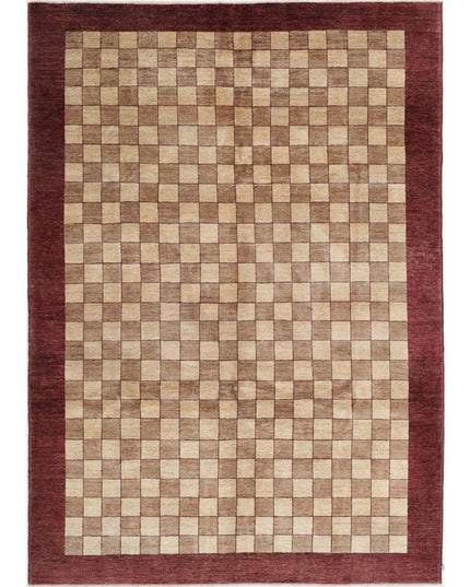 Modcar 6' 7" X 9' 4" Hand Knotted Wool Rug 6' 7" X 9' 4" (201 X 284) / Multi / Wool