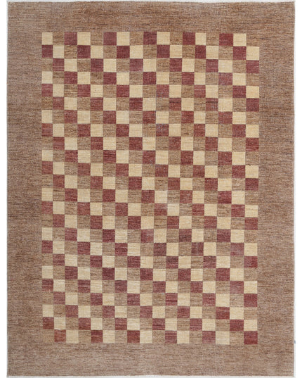 Modcar 6' 4" X 8' 3" Hand Knotted Wool Rug 6' 4" X 8' 3" (193 X 251) / Multi / Wool