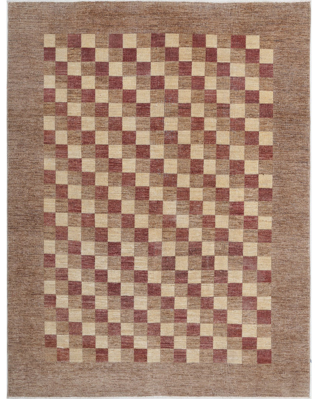 Modcar 6' 4" X 8' 3" Hand Knotted Wool Rug 6' 4" X 8' 3" (193 X 251) / Multi / Wool