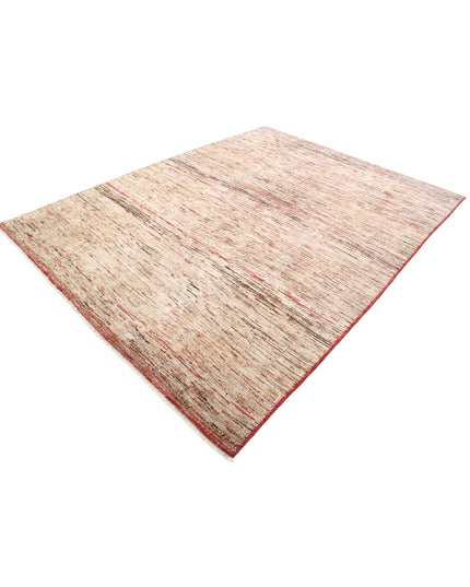 Modcar 7' 1" X 9' 2" Hand Knotted Wool Rug 7' 1" X 9' 2" (216 X 280) / Multi / Wool