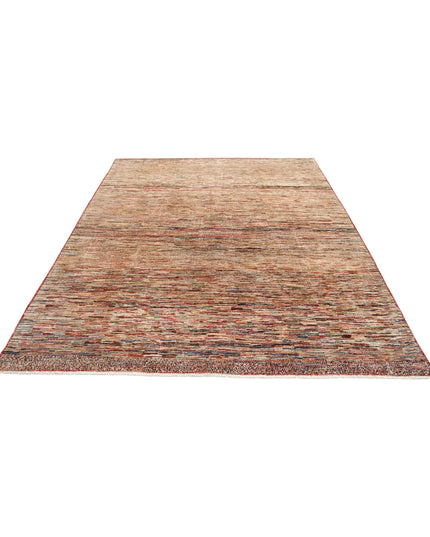 Modcar 7' 1" X 9' 2" Hand Knotted Wool Rug 7' 1" X 9' 2" (216 X 280) / Multi / Wool