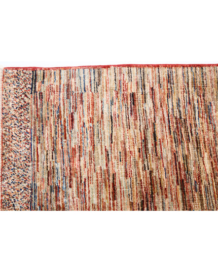 Modcar 7' 1" X 9' 2" Hand Knotted Wool Rug 7' 1" X 9' 2" (216 X 280) / Multi / Wool