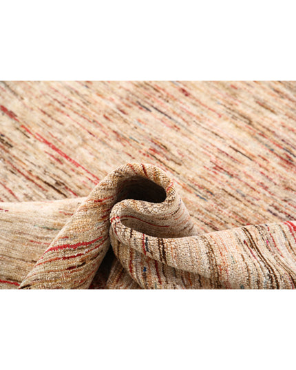 Modcar 7' 1" X 9' 2" Hand Knotted Wool Rug 7' 1" X 9' 2" (216 X 280) / Multi / Wool