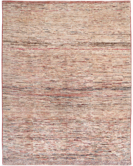 Modcar 7' 1" X 9' 2" Hand Knotted Wool Rug 7' 1" X 9' 2" (216 X 280) / Multi / Wool