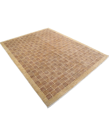 Modcar 6' 6" X 8' 6" Hand Knotted Wool Rug 6' 6" X 8' 6" (198 X 259) / Multi / Wool