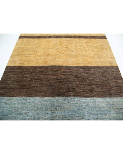Modcar 6' 6" X 7' 3" Hand Knotted Wool Rug 6' 6" X 7' 3" (198 X 221) / Multi / Wool