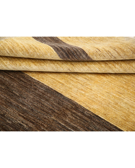 Modcar 6' 6" X 7' 3" Hand Knotted Wool Rug 6' 6" X 7' 3" (198 X 221) / Multi / Wool