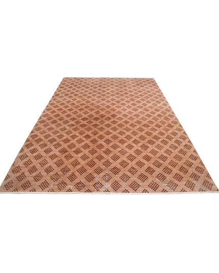 Modcar 6' 8" X 9' 6" Hand Knotted Wool Rug 6' 8" X 9' 6" (203 X 290) / Multi / Wool