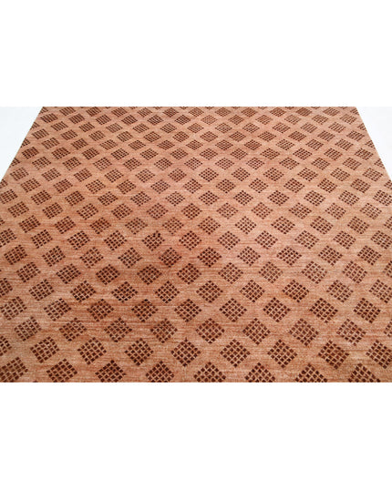 Modcar 6' 8" X 9' 6" Hand Knotted Wool Rug 6' 8" X 9' 6" (203 X 290) / Multi / Wool