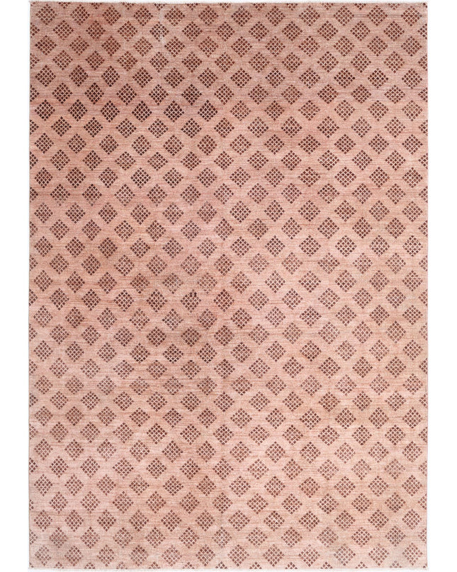 Modcar 6' 8" X 9' 6" Hand Knotted Wool Rug 6' 8" X 9' 6" (203 X 290) / Multi / Wool