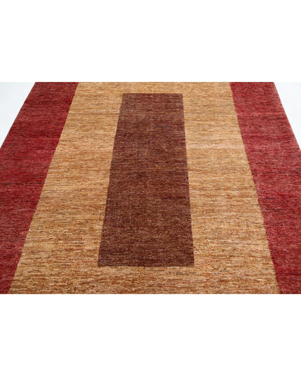 Modcar 6' 8" X 9' 2" Hand Knotted Wool Rug 6' 8" X 9' 2" (203 X 280) / Multi / Wool