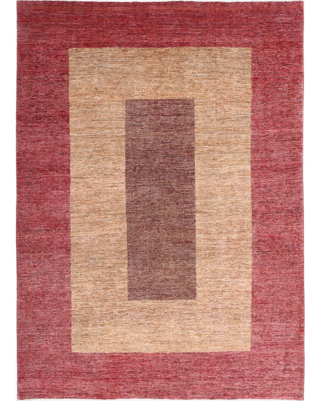 Modcar 6' 8" X 9' 2" Hand Knotted Wool Rug 6' 8" X 9' 2" (203 X 280) / Multi / Wool