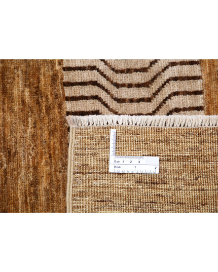 Modcar 6' 1" X 9' 10" Hand Knotted Wool Rug 6' 1" X 9' 10" (185 X 300) / Beige / Wool