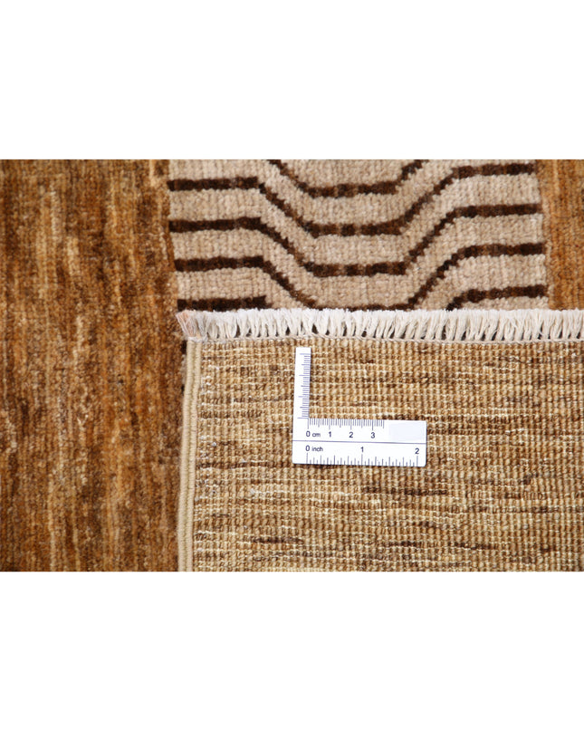 Modcar 6' 1" X 9' 10" Hand Knotted Wool Rug 6' 1" X 9' 10" (185 X 300) / Beige / Wool