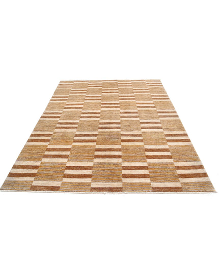 Modcar 5' 10" X 7' 8" Hand Knotted Wool Rug 5' 10" X 7' 8" (178 X 234) / Multi / Wool