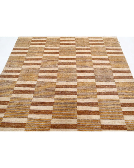 Modcar 5' 10" X 7' 8" Hand Knotted Wool Rug 5' 10" X 7' 8" (178 X 234) / Multi / Wool