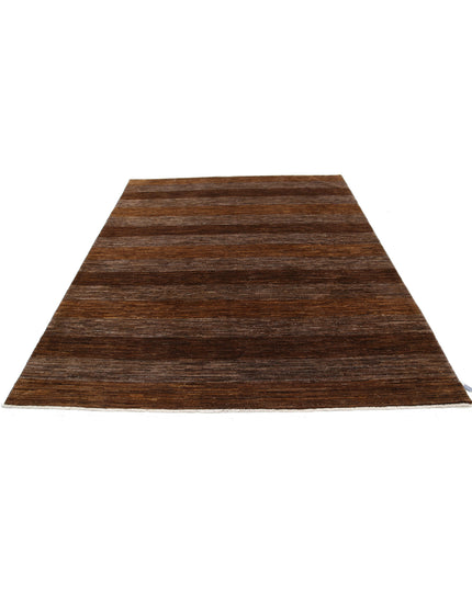 Modcar 6' 7" X 7' 11" Hand Knotted Wool Rug 6' 7" X 7' 11" (201 X 241) / Multi / Wool