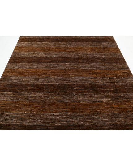 Modcar 6' 7" X 7' 11" Hand Knotted Wool Rug 6' 7" X 7' 11" (201 X 241) / Multi / Wool