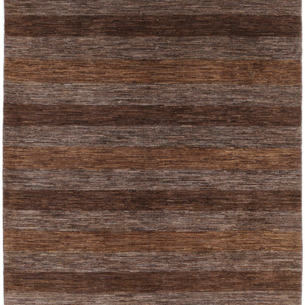 Modcar 6' 7" X 7' 11" Hand Knotted Wool Rug 6' 7" X 7' 11" (201 X 241) / Multi / Wool