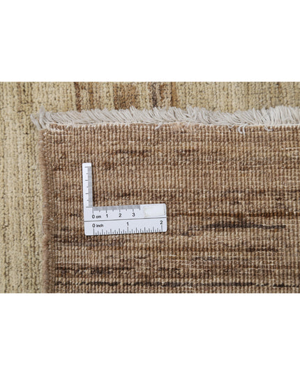 Modcar 8' 9" X 12' 1" Hand Knotted Wool Rug 8' 9" X 12' 1" (267 X 368) / Beige / Wool