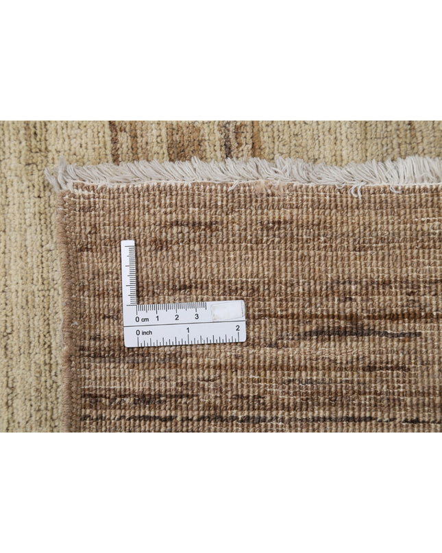 Modcar 8' 9" X 12' 1" Hand Knotted Wool Rug 8' 9" X 12' 1" (267 X 368) / Beige / Wool