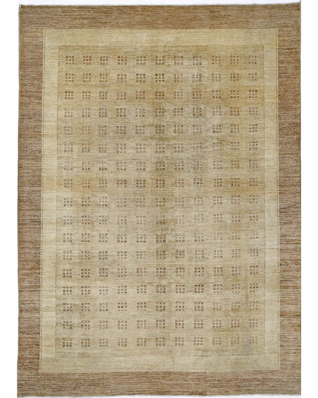 Modcar 8' 9" X 12' 1" Hand Knotted Wool Rug 8' 9" X 12' 1" (267 X 368) / Beige / Wool