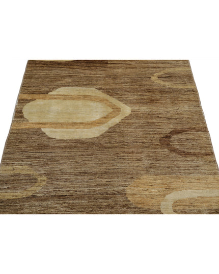 Modcar 3' 9" X 5' 7" Hand Knotted Wool Rug 3' 9" X 5' 7" (114 X 170) / Multi / Wool