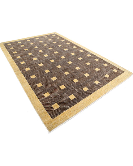 Modcar 6' 6" X 9' 11" Hand Knotted Wool Rug 6' 6" X 9' 11" (198 X 302) / Multi / Wool