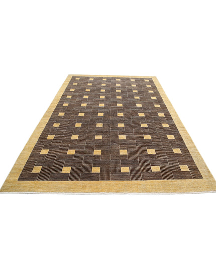 Modcar 6' 6" X 9' 11" Hand Knotted Wool Rug 6' 6" X 9' 11" (198 X 302) / Multi / Wool