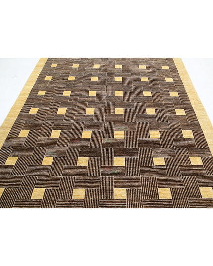 Modcar 6' 6" X 9' 11" Hand Knotted Wool Rug 6' 6" X 9' 11" (198 X 302) / Multi / Wool
