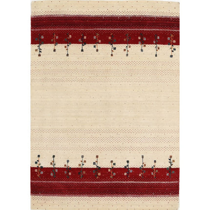 Modren Hand-Knotted Wool Rug IVA0028683 - Natalia Rugs